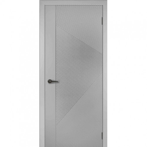 Krāsotas durvis FLEX RAL7047,  gaiši pelēks